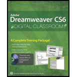 Adobe Dreamweaver CS6 Digital Classroom   With Dvd