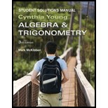 Algebra and Trigonometry Stud. Solution Manual