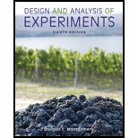 Design and Analysis of Experiments