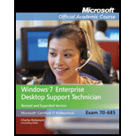 Windows 7 Enterprise Desktop Support Technician Revised and Expanded With Lab Manual