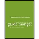 Garde Manger Study Guide