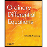 Ordinary Differential Equations