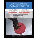 Exploring Management (Looseleaf)-Pkg -  SCHERMERHORN, Loose-Leaf