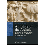 History of Archaic Greek World