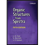 Organic Structures From Spectra