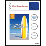 Financial and Managerial Accounting Looseleaf 2ND 15 Edition, by Jerry J Weygandt - ISBN 9781118338414