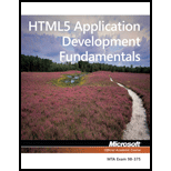 Html5 Application Development Fundamentals