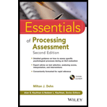 Essentials of Processing Assessment