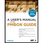 Users Manual to the Pmbok Guide