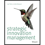 Strategic Innovation Management Paperback 14 Edition, by Joe Tidd - ISBN 9781118457238
