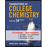 Foundations of College Chemistry, Alt. Edition (Loose)