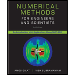 Numerical Methods for Engineers and Scientists