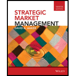 cover of Strategic Market Management (10th edition)