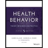 Health Behavior: Theory, Research And Practice 5th Edition ...