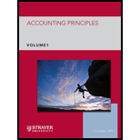 Accounting Principles, Volume 1 CUSTOM<