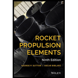Rocket Propulsion Elements 9TH 17 Edition, by George P Sutton - ISBN 9781118753651