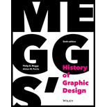 Meggs History of Graphic Design 6TH 16 Edition, by Philip B Meggs - ISBN 9781118772058