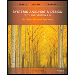 Systems Analysis And Design: An Object-Oriented Approach With UML 5th ...