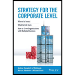 Corporate Level Strategy