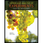 design and analysis of experiments douglas c. montgomery 10th edition