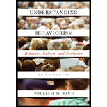 Understanding Behaviorism Paperback 3RD 17 Edition, by William M Baum - ISBN 9781119143642