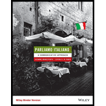 Parliamo Italiano Looseleaf 5TH 16 Edition, by Suzanne Branciforte - ISBN 9781119146995