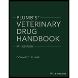 Plumbs Veterinary Drug Handbook Desk 9TH 18 Edition, by Donald C Plumb - ISBN 9781119344452
