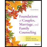 Foundations of Couples Marriage and Family Counseling 2ND 21 Edition, by David Capuzzi and Mark D Stauffer - ISBN 9781119686088
