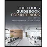 Codes Guidebook for Interiors 8TH 22 Edition, by Katherine E Kennon and Sharon K Harmon - ISBN 9781119720959