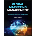 Global Marketing Management 9TH 23 Edition, by Masaaki Kotabe - ISBN 9781119888765