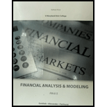 Financial Analysis and Modeling CUSTOM<