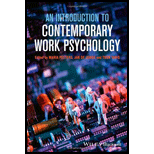 Intro. to Contemporary Work Psychology