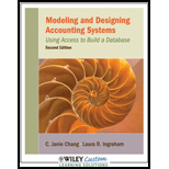 Modeling and Designing Accounting Systems