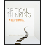 Critical Thinking Users Manual Access