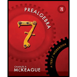 Prealgebra Student Solutions Manual