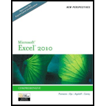 New Perspectives on Microsoft Excel 2010   Package