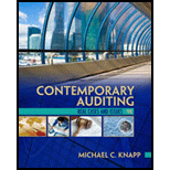 Contemporary Auditing  Real Issues and Cases