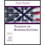 South Western Taxation of Business, 2013 Prof. With CD