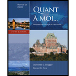 Quant a Moi   Package