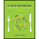 Taste for Writing Composition for Culinarians