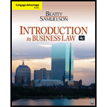 Introduction to Business Law With Coursemate