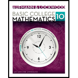 Basic College Math 10TH 14 Edition, by Richard N Aufmann and Joanne Lockwood - ISBN 9781133365440