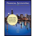 Financial Accounting An Introduction to Concepts, Methods and Uses (Looseleaf)