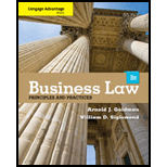 Business Law Principles and Practices 9TH 14 Edition, by Arnold J Goldman and William D Sigismond - ISBN 9781133586562