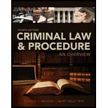 Criminal Law and Procedure