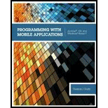 Programming With Mobile Applications