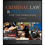 Criminal Law and Procedure for Paralegal