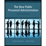 New Public Personnel Administration 7TH 14 Edition, by Lloyd G Nigro - ISBN 9781133734284