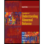 Essentials of Understanding Abnormal Behavior