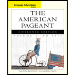 American Pageant Cengage Advantage Books Volume I